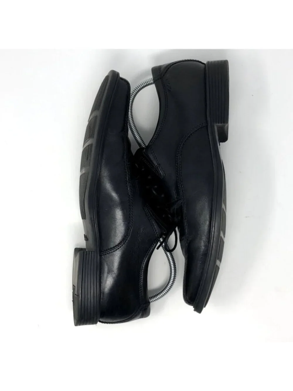 Clarks Shoes Mens 9.5M Black Tilden Walk Oxford Leather Dress Formal Comfort